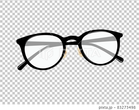 黒縁眼鏡 83273498