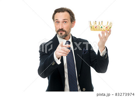 Enormous privilege. Become king ceremony. King Enormous privilege. Become king ceremony. King 83273974