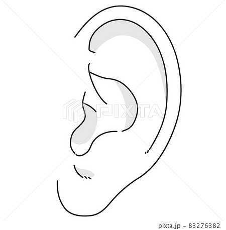 人体の耳 83276382