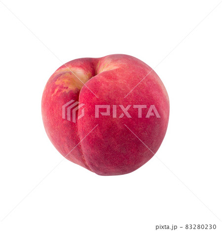 Peach isolate Peach slice isolater on a white background Peach isolate Peach slice isolater on a white background 83280230