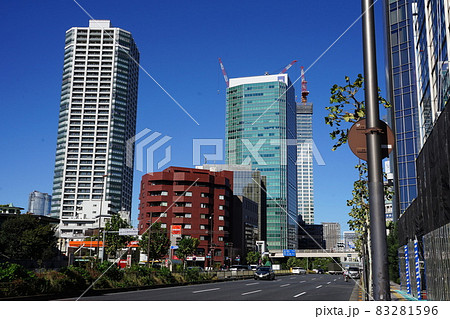 10月 港区1247白金タワー・NBFプラチナタワー・ライオンズマンション・白金一丁目と桜田通り 10月 港区1247白金タワー・NBFプラチナタワー・ライオンズマンション・白金一丁目と桜田通り 83281596