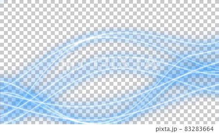 CGレーザー 捻じれるレーザーの背景素材 CGレーザー 捻じれるレーザーの背景素材 83283664