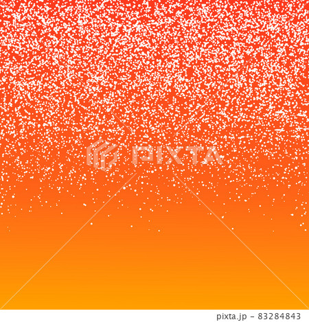 Orange winter background. Falling snow. Flying snowflakes backdrop. Christmas holiday mood background. New Year snowfall vector. Orange winter background. Falling snow. Flying snowflakes backdrop. Christmas holiday mood background. New Year snowfall vector. 83284843