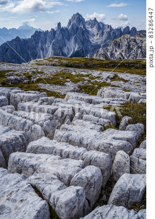 Cadini di Misurina in the Dolomites, Italy, Europe 83286447
