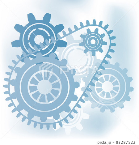 Machinery gear wheels. Hi-tech digital technology background. Contemporary mechanical vector illustration. Design for your websites, business presentations, social media etc. Machinery gear wheels. Hi-tech digital technology background. Contemporary mechanical vector illustration. Design for your websites, business presentations, social media etc. 83287522