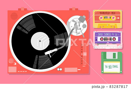 Vynil Player with Floppy and Cassette Vynil Player with Floppy and Cassette 83287817