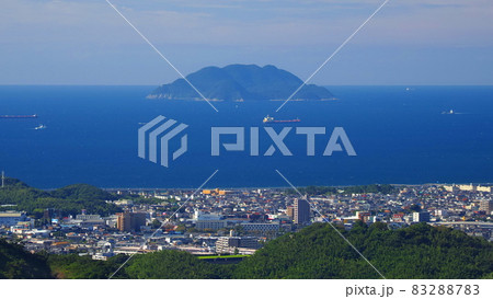 火の山公園からの蓋井島(ふたおいじま) 83288783