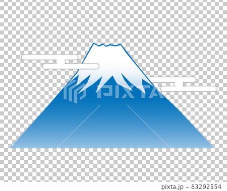 富士山與雲 83292554