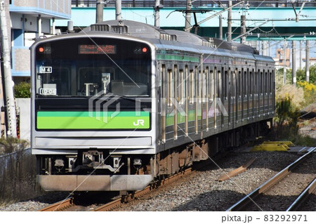 高城町へ向けて快走する仙石線の205系3100番台 83292971