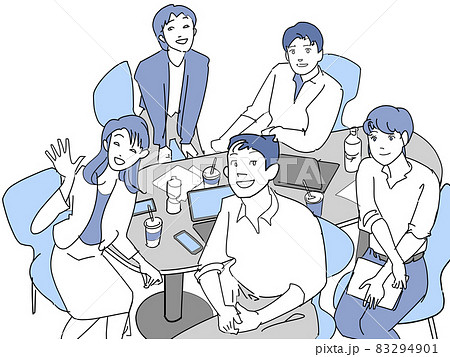 ベンチャー企業の集まり ベンチャー企業の集まり 83294901