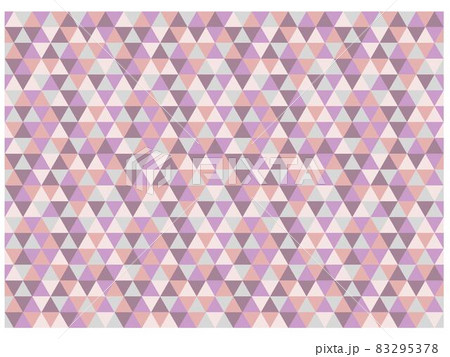 昭和レトロ ピンク 幾何学背景のイラスト素材