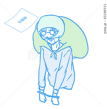 逮捕された泥棒 83296551