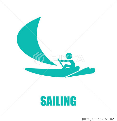 ヨット競技・帆走のアイコン 83297102