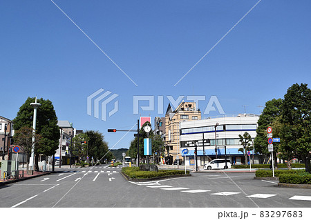 東京都あきる野市 秋川駅北口の街並み 東京都あきる野市 秋川駅北口の街並み 83297683