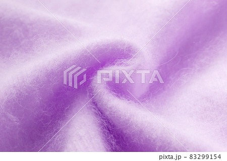 薄ピンク紫色のふんわりアンゴラニット地のテクスチャ パステルピンク ...