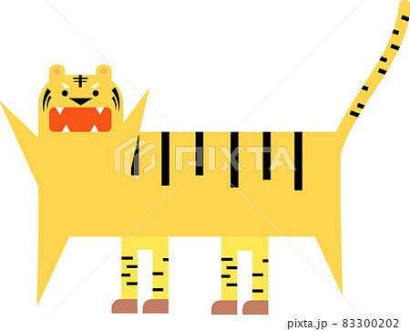 虎舞のイラストのイラスト素材 3002