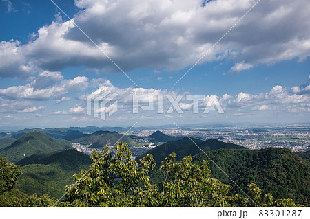 岐阜　金華山展望台からの眺め 83301287