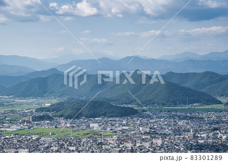 岐阜　金華山展望台からの眺め 83301289