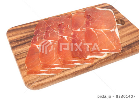 Jerked meat and dry-cured ham from Spain 83301407