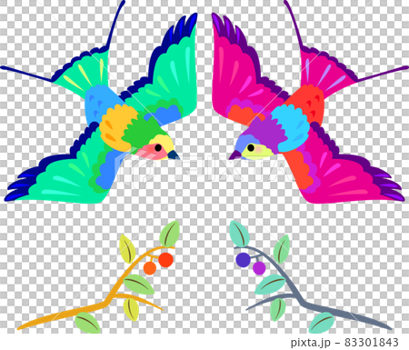 Premium Photo | A painting of a colorful bird with long wings flying  generative ai