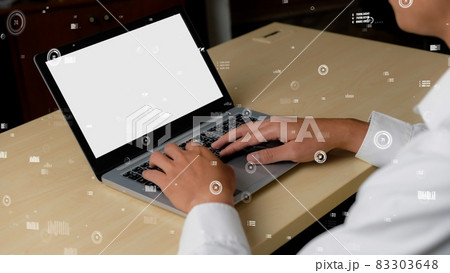 Conceptual business dashboard for financial data analysis Conceptual business dashboard for financial data analysis 83303648