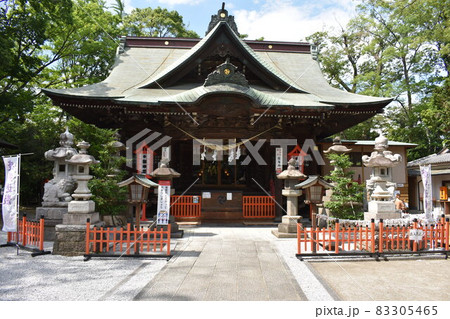日本 群馬 前橋 総社神社の風景 日本 群馬 前橋 総社神社の風景 83305465