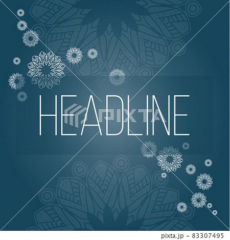 Creative Abstract concept vector batskground of mandala design for letterhed and brochure. Vector illustration eps 10 for your design. Creative Abstract concept vector batskground of mandala design for letterhed and brochure. Vector illustration eps 10 for your design. 83307495