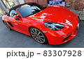 スポーツカー 赤色 自動車 83307928