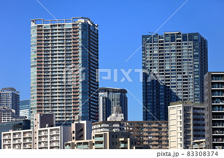 東京のビル・マンション群　(江東区) 83308374
