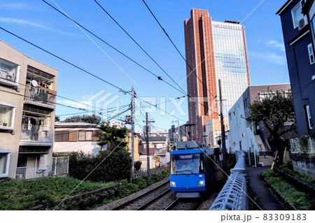 キャロットタワーと世田谷線 83309183