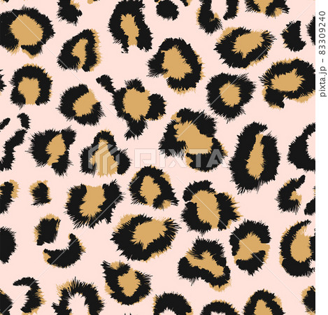 Animal skin leopard seamless pattern. cheetah, Jaguar, panther, leopard fur. 83309240