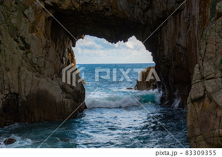 足摺岬　白山洞門 83309355