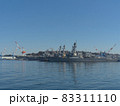 米軍横須賀基地に停泊中の米海軍第7艦隊 83311110