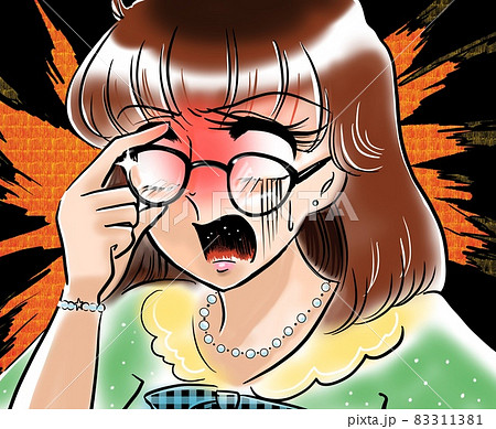 70年代少女漫画おしゃれメガネ女性怒りでブチギレ反論 70年代少女漫画おしゃれメガネ女性怒りでブチギレ反論 83311381