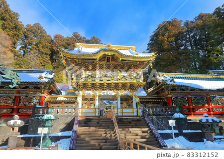 【栃木県】大修理後の陽明門（日光東照宮） 83312152