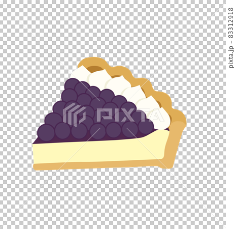 Cake illustration, no ruled lines, solid 83312918