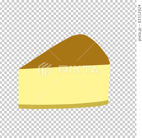 Cake illustration, no ruled lines, solid Cake illustration, no ruled lines, solid 83312924