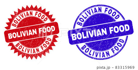 BOLIVIAN FOOD Rounded and Rosette Seals with Rubber Texture 83315969