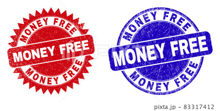 MONEY FREE Rounded and Rosette Seals with Corroded Surface MONEY FREE Rounded and Rosette Seals with Corroded Surface 83317412