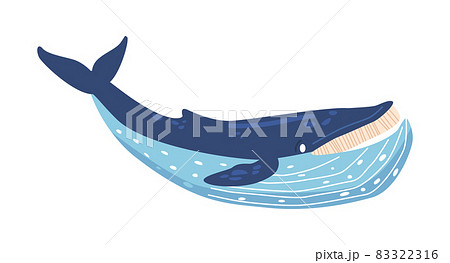 Whale, Marine Life Animal, Underwater Blue Whale, Sea Animal Icon for Sticker, Baby Shower, Book. Aquatic Creature Whale, Marine Life Animal, Underwater Blue Whale, Sea Animal Icon for Sticker, Baby Shower, Book. Aquatic Creature 83322316