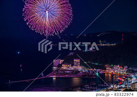 熱海100万ドルの夜景と海上花火大会 83322974
