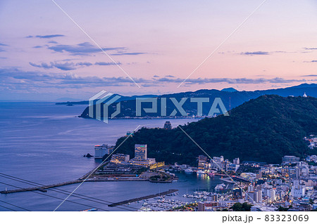 熱海100万ドルの夕景　トワイライト 83323069