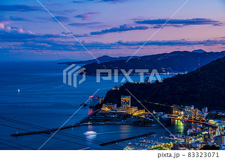 熱海100万ドルの夕景 トワイライト 熱海100万ドルの夕景 トワイライト 83323071