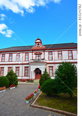 旧富山県立農学校 巌浄閣 校舎　南砺市福野 83324782