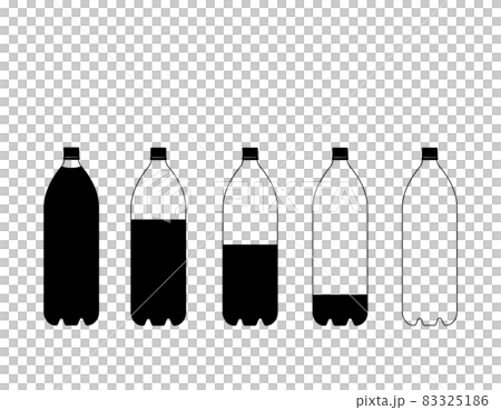 Water PET bottle amount vector illustration Water PET bottle amount vector illustration 83325186