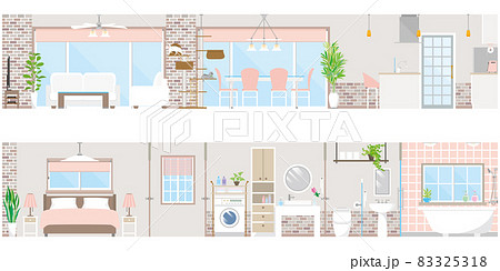 インテリアのベクターイラスト. 83325318