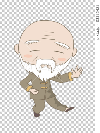 Tai Chi, an old man posing Tai Chi, an old man posing 83325422