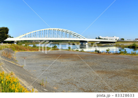 登戸駅付近より多摩水道橋、和泉多摩川駅方面を望む(神奈川県川崎市)【2021.10】 登戸駅付近より多摩水道橋、和泉多摩川駅方面を望む(神奈川県川崎市)【2021.10】 83328633