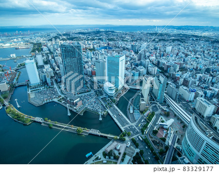 横浜風景 俯瞰 横浜風景 俯瞰 83329177