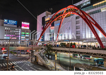 《東京都》立川駅前・都市風景 83329503